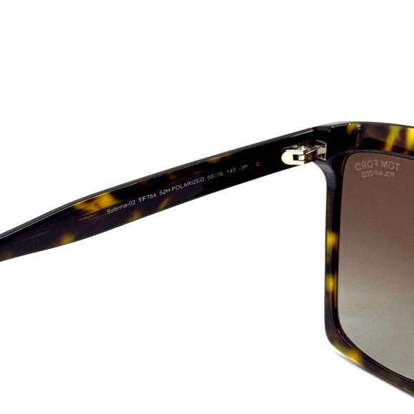 New, TOM FORD Sabrina-02 Sunglasses TF764 52H Authentic - Picture 8 of 12